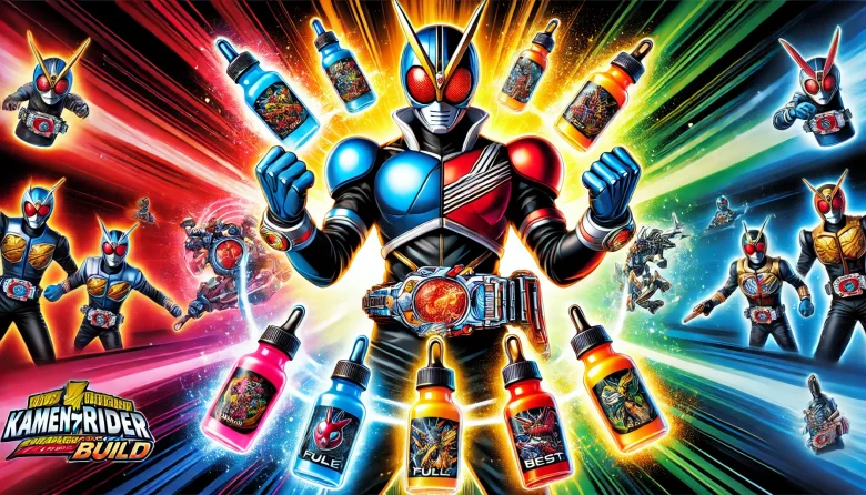 「仮面ライダービルド」の変身アイテム完全解説！フルボトルのベストマッチとは？ | 心が壊れかけた夜に観たいアニメとVOD